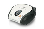 CD-soitin - Lenco Portable FM radio with cd - SCD-24 white
