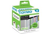 Paperit, valokuvapaperit ja tarrat - DYMO LW Monikäyttöiset tarrat, 59mm x 190mm, rullassa 110 kpl helppokäyttöistä tarraa, itseliimautuva, LabelWriter-tarratulostimille, aito - S0722480