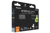 Akut ja Paristot - Panasonic eneloop pro BK-3HCDEC4BE battery - 4 x AA type - NiMH - BK-3HCDEC4BE