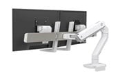 Näytön kiinnitys - Ergotron HX-kaksoisnäyttövarsi matalaprofiilinen yläkiinnitys C-puristimella - 45-611-216
