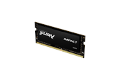 RAM - Kingston FURY Impact DDR4-3200 - 8GB - CL20 - Single Channel (1 pcs) - Intel XMP - Musta - KF432S20IB/8