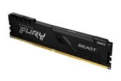 RAM - Kingston FURY Beast DDR4-3600 - 16GB - CL18 - Single Channel (1 pcs) - Intel XMP - Musta - KF436C18BB/16