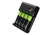 Akut ja Paristot - Green Cell VitalCharger USB battery charger - 4 x AA type - NiMH - 0.5 Watt - GRSETGC01