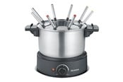 Muut pienet keittiökoneet - SEVERIN FO 2470 - fondue pot - black/stainless steel - 14880