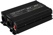 Puhelin - Adapterit & Laturit - Pro Jännite converter 1.500 W Musta - converts 12 V D - 4040849588846