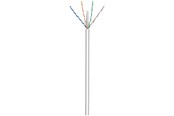Verkkokaapelit - Pro CAT 6 network cable U/UTP grey 100 m - CU AWG - Harmaa - 100m - 4040849684661