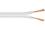 Audiokaapelit - Pro Speaker cable white CCA 100 m - 100 m spool cabl - 4040849275258
