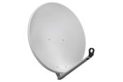 Antennikaapelit/-liittimet - Pro 80 cm aluminium satellite dish light Harmaa - for i - 4040849673344