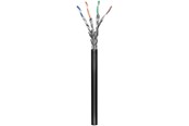 Verkkokaapelit - Pro CAT 6 S/FTP (PiMF) - Musta - 100m - 4040849571954