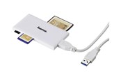 Muistikortinlukijat - adapterit ja kortinlukijat - Hama card reader - USB 3.0 - 00181017