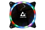 Kotelotuuletin - Chieftec AF-12B-3P - Kotelotuuletin - 120mm - musta - AF-12RGB
