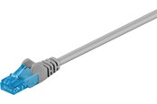 Verkkokaapelit - Pro CAT 6A patch cable U/UTP grey 50 m - LSZH haloge - Harmaa - 50m - 4040849554292
