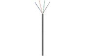 Verkkokaapelit - Pro CAT 6 outdoor network cable U/UTP Musta 100 m - Musta - 100m - 4040849571992