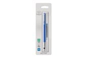 Kirjoitus- ja piirustustarvikkeet - Parker Vector Fountain Pen | Black with Chrome Trim | Medium Nib | Blue Ink | Hangtab - S0881041