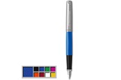 Kirjoitus- ja piirustustarvikkeet - Parker Jotter Originals Fountain Pen | Classic Blue Finish | Medium Nib | Blue Ink - 2096858