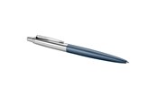 Kirjoitus- ja piirustustarvikkeet - Parker Jotter XL Ballpoint Pen | Primrose Matte Blue with Chrome Trim | Medium Point Blue Ink | Gift Box - 2068359