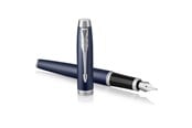Kirjoitus- ja piirustustarvikkeet - Parker IM Fountain Pen | Matte Blue | Medium Nib with Blue Ink Refill | Gift Box - 1931654