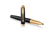Kirjoitus- ja piirustustarvikkeet - Parker IM Rollerball Pen | Premium Black | Fine Point Black Ink | Gift Box - 1931660
