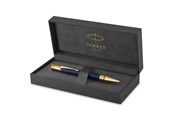 Kirjoitus- ja piirustustarvikkeet - Parker Duofold Ballpoint Pen | Prestige Blue Chevron | Medium Point Black Ink Refill | Premium Gift Box - 1931373