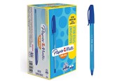 Kirjoitus- ja piirustustarvikkeet - Paper Mate InkJoy 100ST -kuulakärkikynät | Erittäin kapea kärki (0,5 mm) | Sininen | 50 kpl - S0960900
