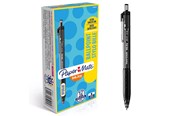 Kirjoitus- ja piirustustarvikkeet - Paper Mate InkJoy 300RT -kuulakärkikynät | Keskikokoinen kärki (1,0 mm) | Musta | 12 kpl - S0959910