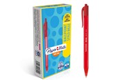 Kirjoitus- ja piirustustarvikkeet - Paper Mate Mekanismilla toimivat  InkJoy 100RT -kuulakärkikynät | Keskikokoinen kärki (1,0 mm) | Punainen | 20 kpl - S0957050
