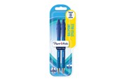 Kirjoitus- ja piirustustarvikkeet - Paper Mate Flexgrip Ultra -kuulakärkikynät | Keskikokoinen kärki (1,0 mm) | Sininen | 2 kpl - 2027754