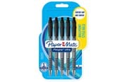 Kirjoitus- ja piirustustarvikkeet - Paper Mate Flexgrip Ultra -kuulakärkikynät | Keskikokoinen kärki (1,0 mm) | Musta | 5 kpl - 2027751