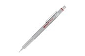 Kirjoitus- ja piirustustarvikkeet - Rotring 600 Mechanical Pencil | 0.5 mm | Silver All-Metal Body Propelling Pencil | Non-Slip Knurled Grip & Hexagonal Barrel - 1904445