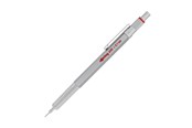 Kirjoitus- ja piirustustarvikkeet - Rotring 600 Mechanical Pencil | 0.7 mm | Silver All-Metal Body Propelling Pencil | Non-Slip Knurled Grip & Hexagonal Barrel - 1904444