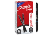 Kirjoitus- ja piirustustarvikkeet - Sharpie S-Gel | Geelikynät | Keskikokoinen kärki (0,7 mm) | Sininen muste | 12 kpl - 2136600