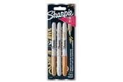 Kirjoitus- ja piirustustarvikkeet - Sharpie -maalitussit | Kapea kärki | Metallivärilajitelma | 3 kpl - 1986006