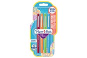 Kirjoitus- ja piirustustarvikkeet - Paper Mate Flair -huopakynät | Keskikokoinen kärki (0,7 mm) | Lajitelma hauskoja värejä | 4 kpl - 2028646