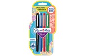 Kirjoitus- ja piirustustarvikkeet - Paper Mate Flair -huopakynät | Keskikokoinen kärki (0,7 mm) | Lajitelma | 4 kpl - 2032365