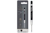 Kirjoitus- ja piirustustarvikkeet - Parker Gel Refill | Fine Tip (0.5mm) | Black QUINK Ink | 1 Count - 2020762