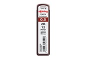 Kirjoitus- ja piirustustarvikkeet - Rotring Lead Refills | 0.5 mm | 2B hardness | 12 leads - S0312630