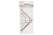 Kirjoitus- ja piirustustarvikkeet - Rotring Centro Large Geometry Set Square with Handle 23cm - S0903950