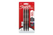 Kirjoitus- ja piirustustarvikkeet - Sharpie S-Gel | Geelikynät | Keskikokoinen kärki (0,7 mm) | Musta, punainen ja sininen muste | 3 kpl - 2136596