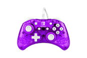 Pelit - lisävarusteet - PDP Rock Candy -johdolla varustettu ohjain - Cosmoberry - Wired Controller - Nintendo Switch - 0708056066598