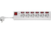Virtakaapelit (ulkoinen) - Pro AC power strip with surge protection and switch 1.5 m - 4040849725685