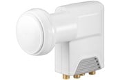Lisävarusteet (Kiinnikkeet, pistorasiat jne.) - Goobay Universal Quad LNB - 4040849672729