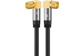 Antennikaapelit/-liittimet - Pro SAT antenna cable (135 dB) 4x shielded 10m - 4040849705892