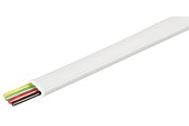 Verkkokaapelit - Pro Puhelimen litteät kaapelit 4-ydin 100 m kelassa AWG 28. - Valkoinen - 100m - 4040849933059