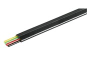 Puhelinkaapelit - Pro Puhelimen litteät kaapelit 4-ydin 100 m kelassa AWG 28. - 4040849933042