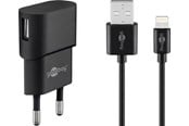 Puhelin - Adapterit & Laturit - Pro Apple Lightning charger set 1 A - 4040849452949