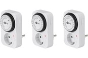 Lisävarusteet (Kiinnikkeet, pistorasiat jne.) - Pro 3 pcs Mechanical timer Valkoinen - 4040849555398