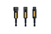 Työkalut - Dewalt 3 Pack Cleanable Hexagonal Magnetic Nut/Socket Driver 8/10/13mm - DT7460-QZ