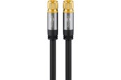 Antennikaapelit/-liittimet - Pro SAT-antennikaapeli (135 dB) 4x suojattu 5m - 4040849706721