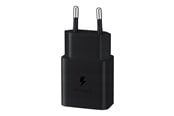 Puhelin - Adapterit & Laturit - Samsung EP-T1510 15W USB-C Adapter (no cable) - Musta - EP-T1510NBEGEU