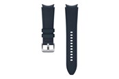 Puhelin - Muut lisävarusteet - Samsung Watch Strap Hybrid Leather Band 20mm M/L - Navy - ET-SHR89LNEGEU